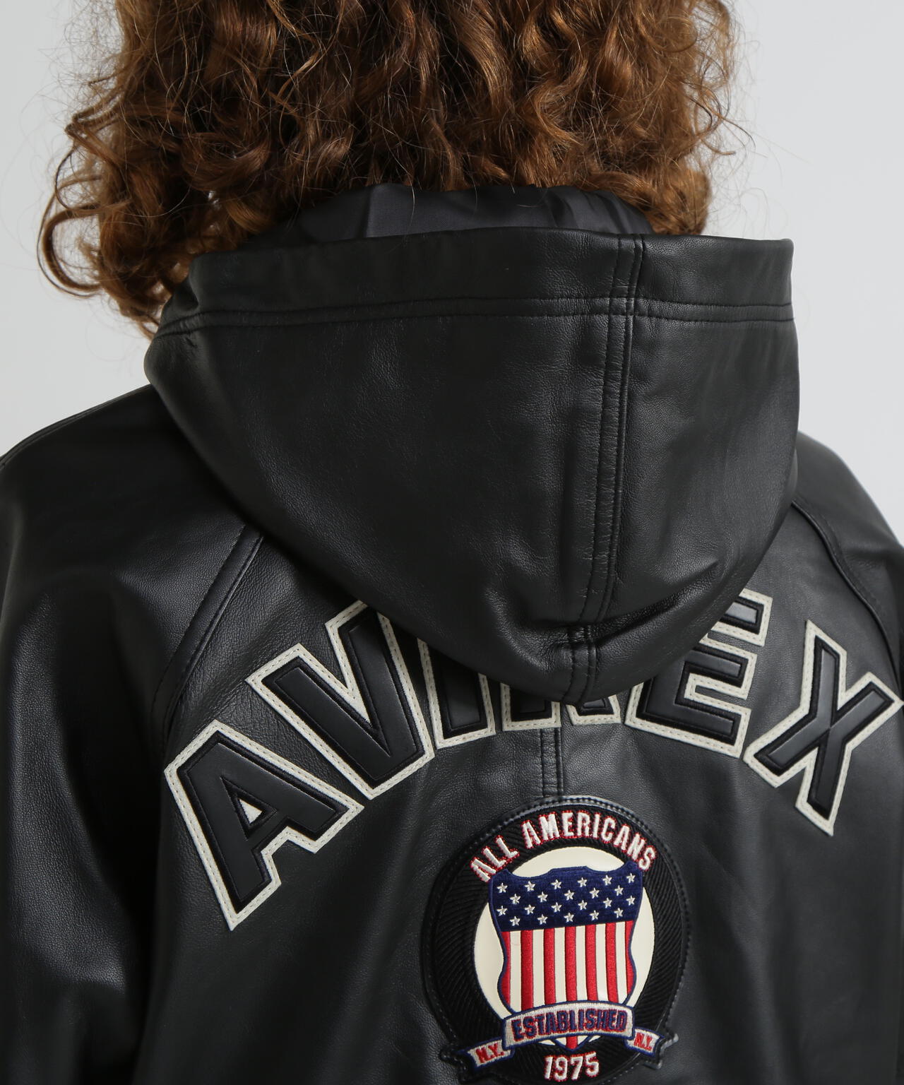 《WOMAN》SIGNATURE HOODED LEATHER