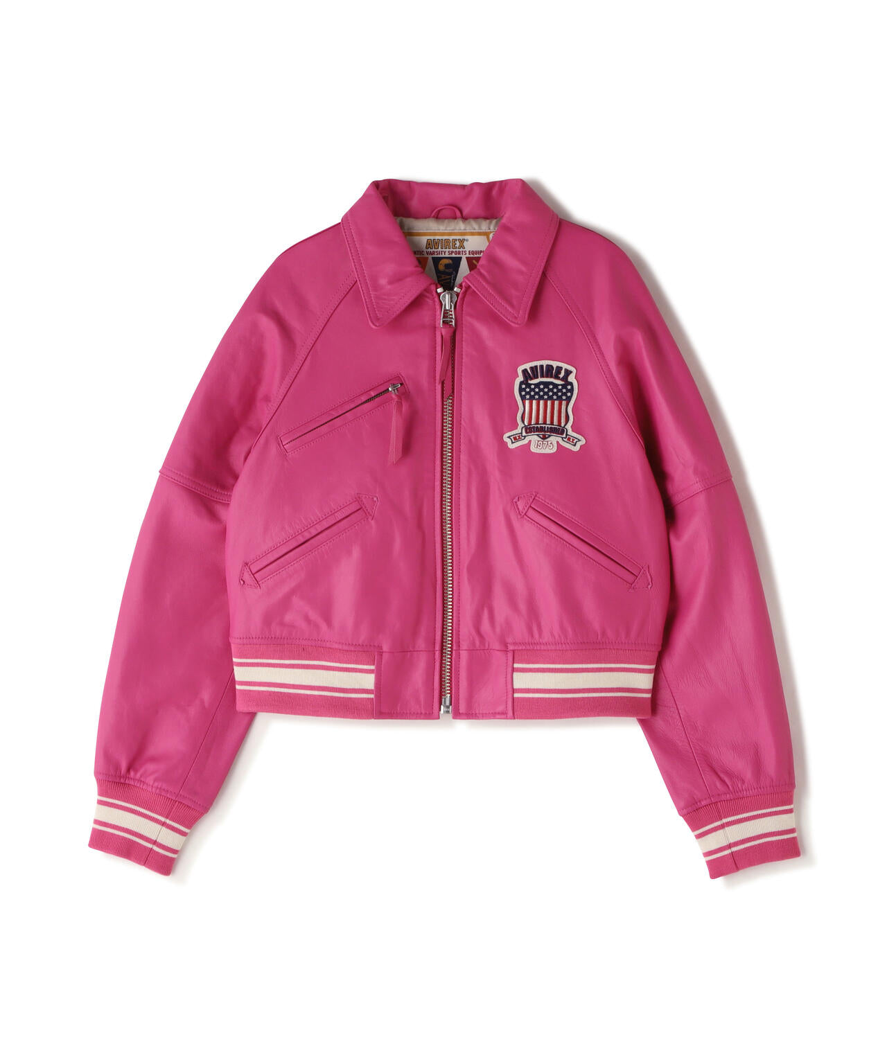 WOMAN/直営店限定》LIGHT SIGNATURE VARSITY JACKET | AVIREX