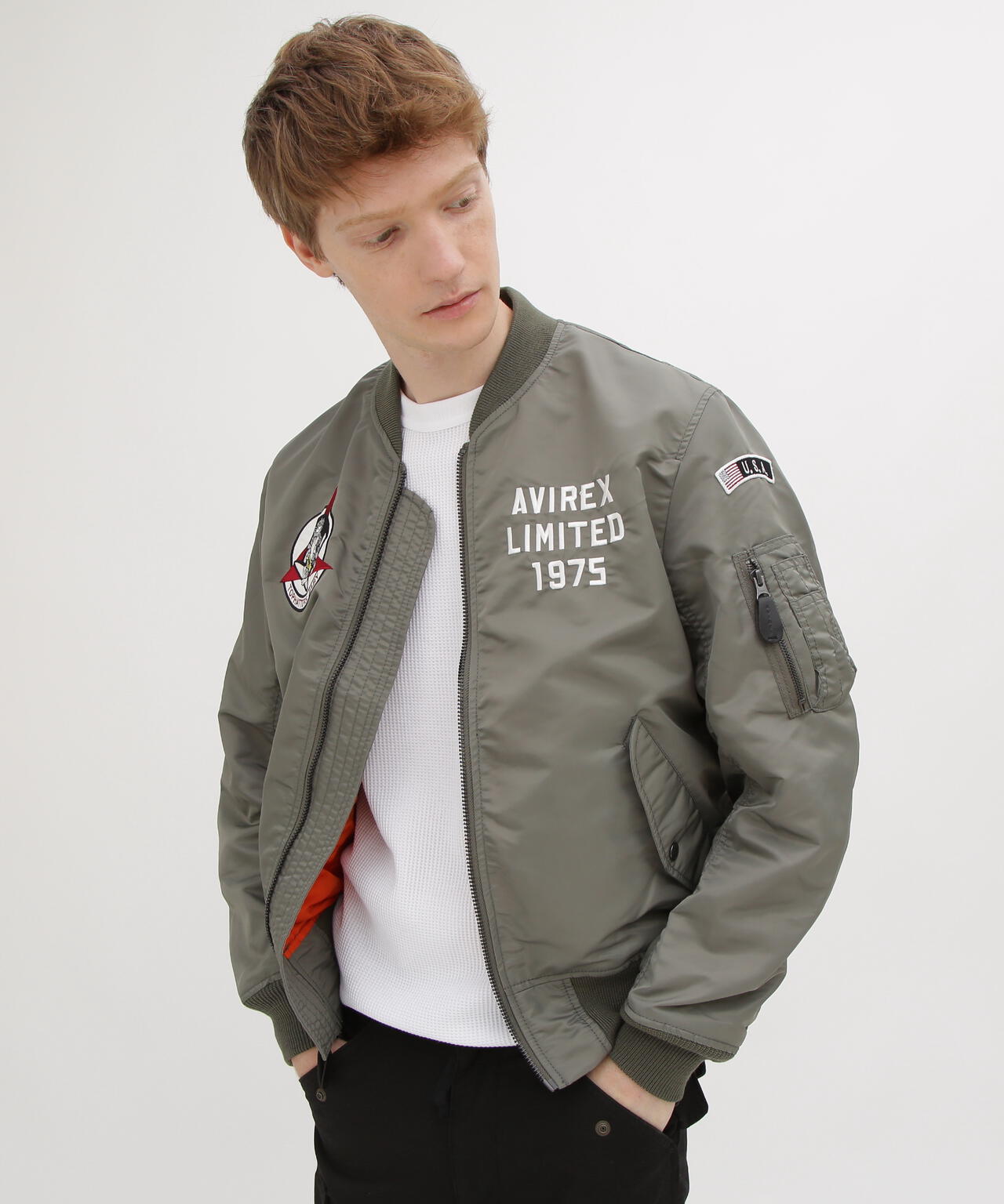 新品未使用《WEB&限定》アヴィレックス　 LIGHT MA-1 WEB&DEPOT限定》LIGHT MA-1 TOPHATTERS | AVIREX（アヴィレックス