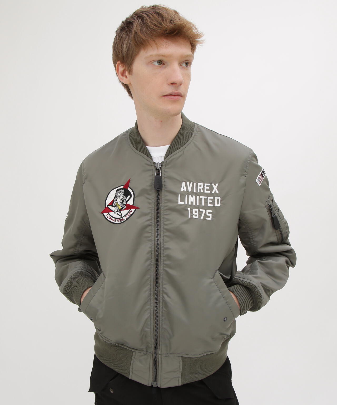 avirex MAー1 アヴィレックス AVIREX 《WEB&DEPOT限定》LIGHT MA－1 TOPHATTERS