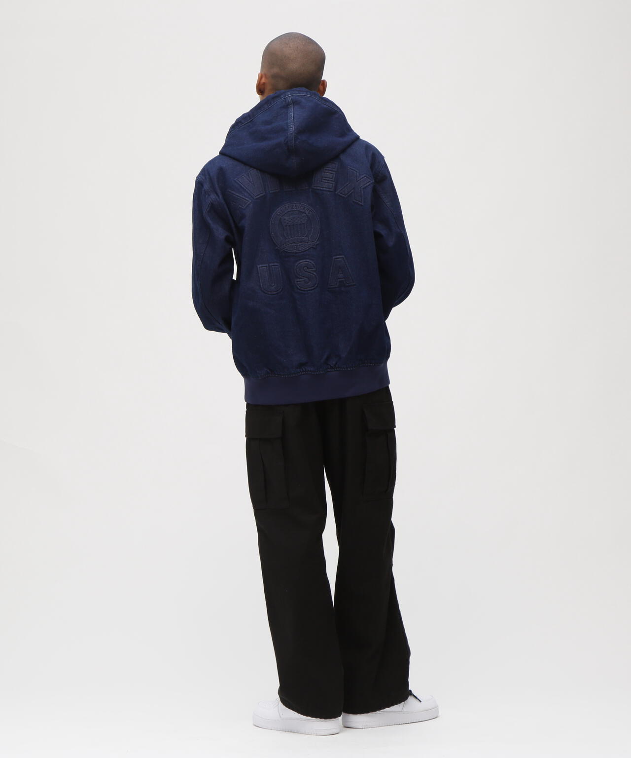 直営店限定》DENIM SIGNATURE LOGO PARKA / デニム シグネチャーロゴ