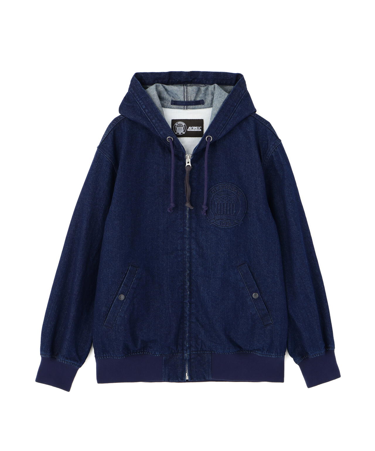 直営店限定》DENIM SIGNATURE LOGO PARKA / デニム シグネチャーロゴ