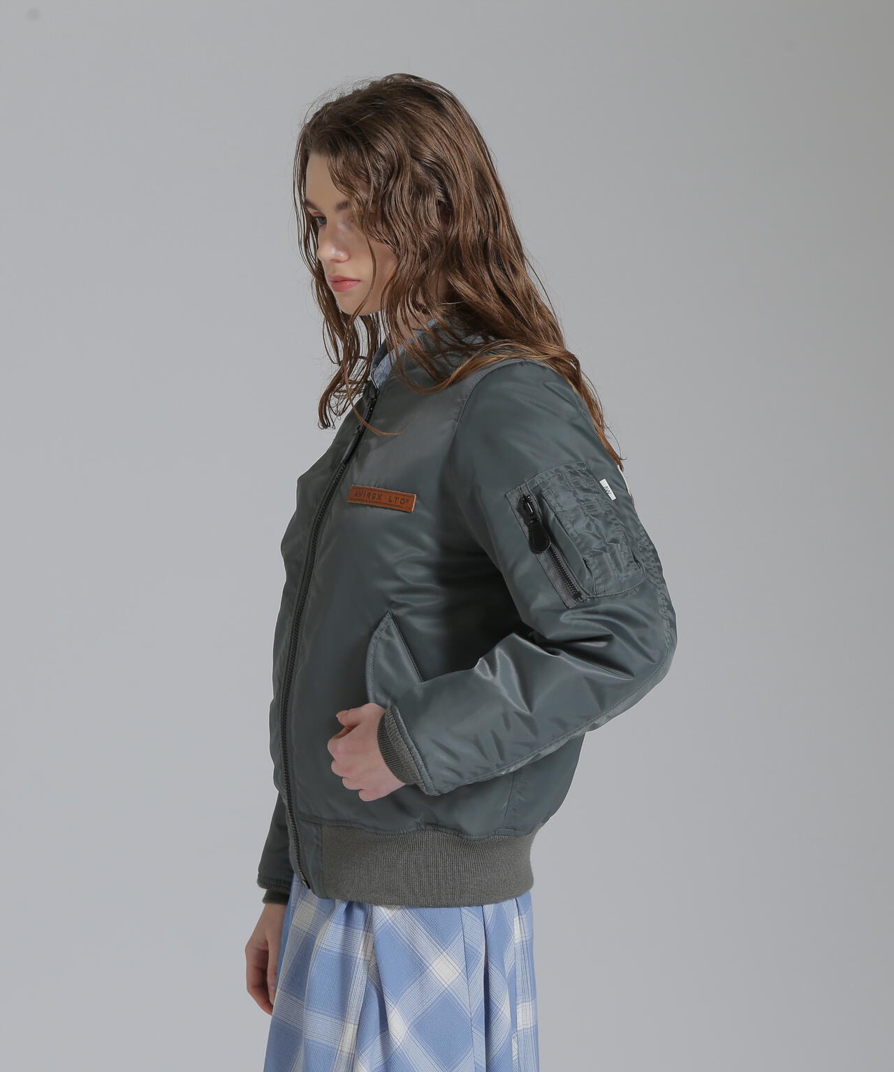 WOMAN/50th Anniversary》MA-1 SIGNATURE BIG LOGO/MA-1 シグネチャー