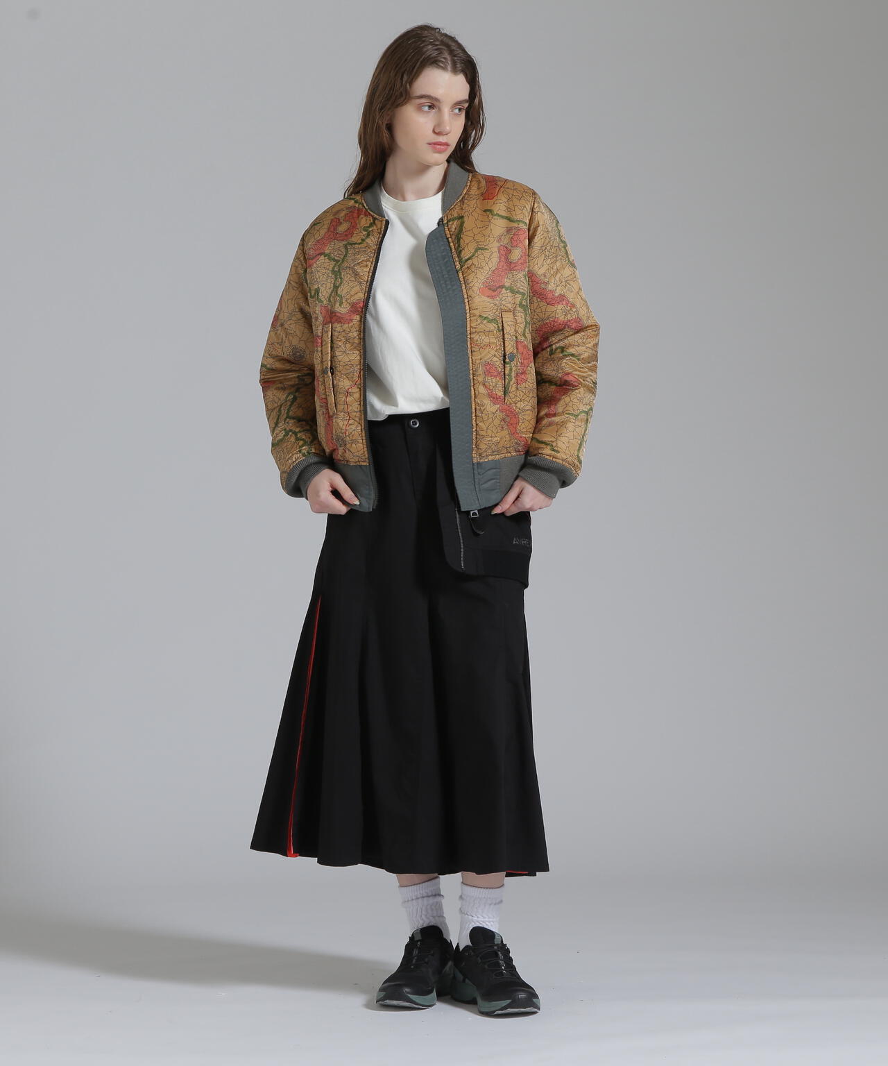 WOMAN/50th Anniversary》MA-1 SIGNATURE BIG LOGO/MA-1 シグネチャー