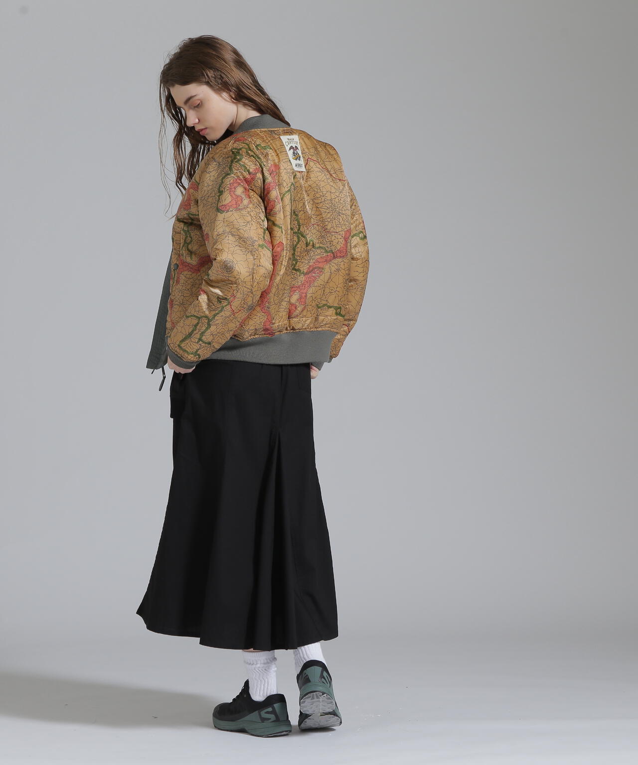 WOMAN/50th Anniversary》MA-1 SIGNATURE BIG LOGO/MA-1 シグネチャー
