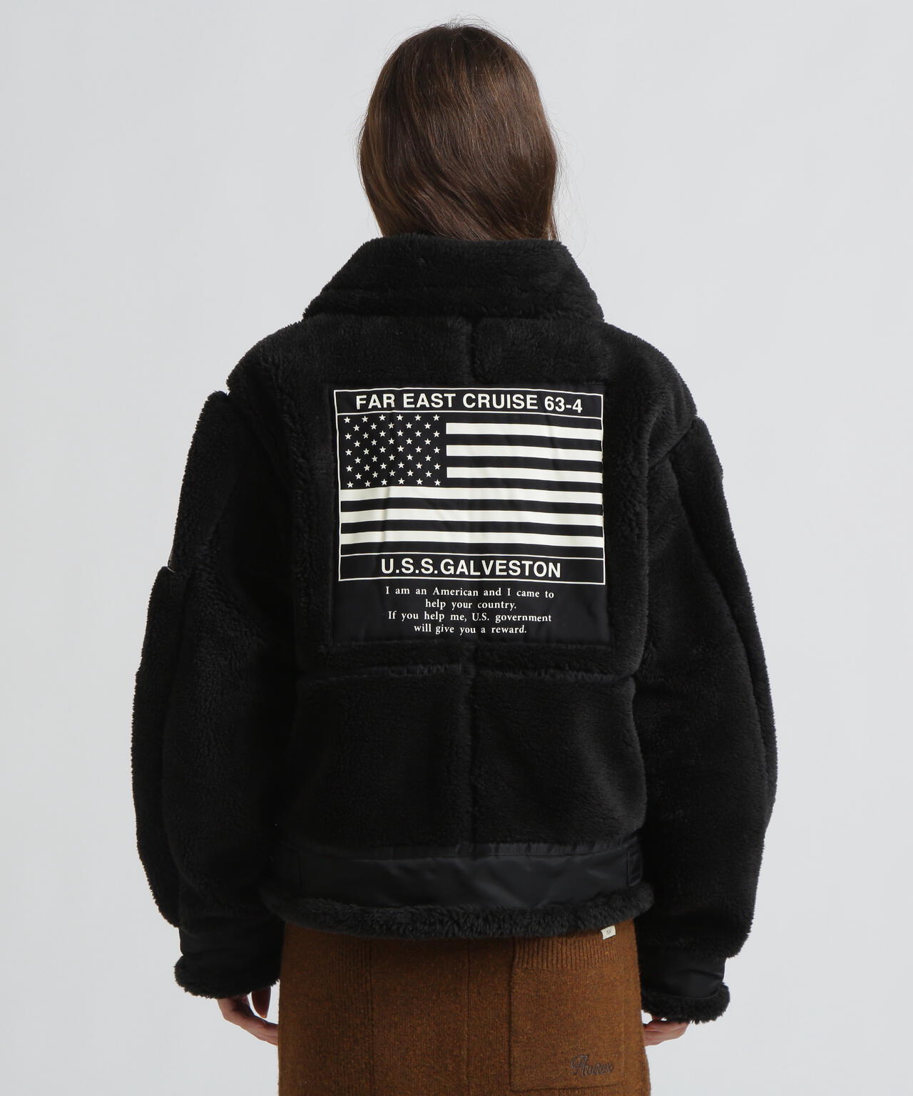 《WOMAN》RETORO BOA B-3 TOPGUN