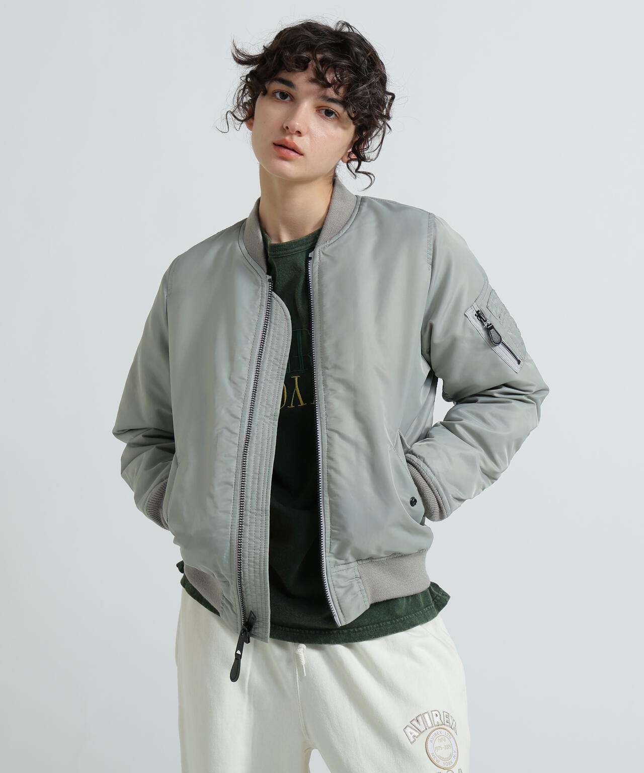 《WOMAN》MA-1 COMMERCIAL LOGO