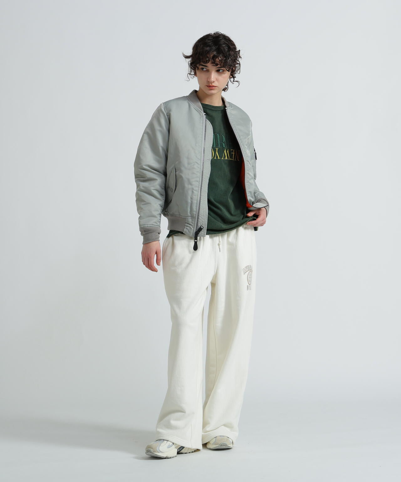 《WOMAN》MA-1 COMMERCIAL LOGO