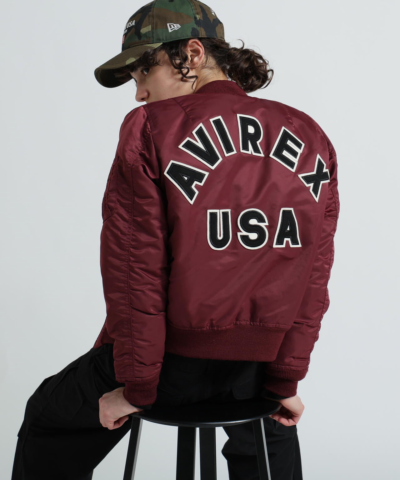 《WOMAN》MA-1 COMMERCIAL LOGO