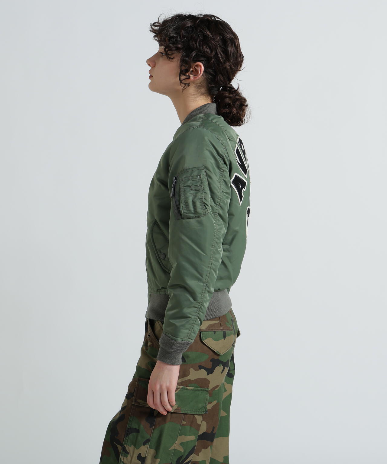 《WOMAN》MA-1 COMMERCIAL LOGO