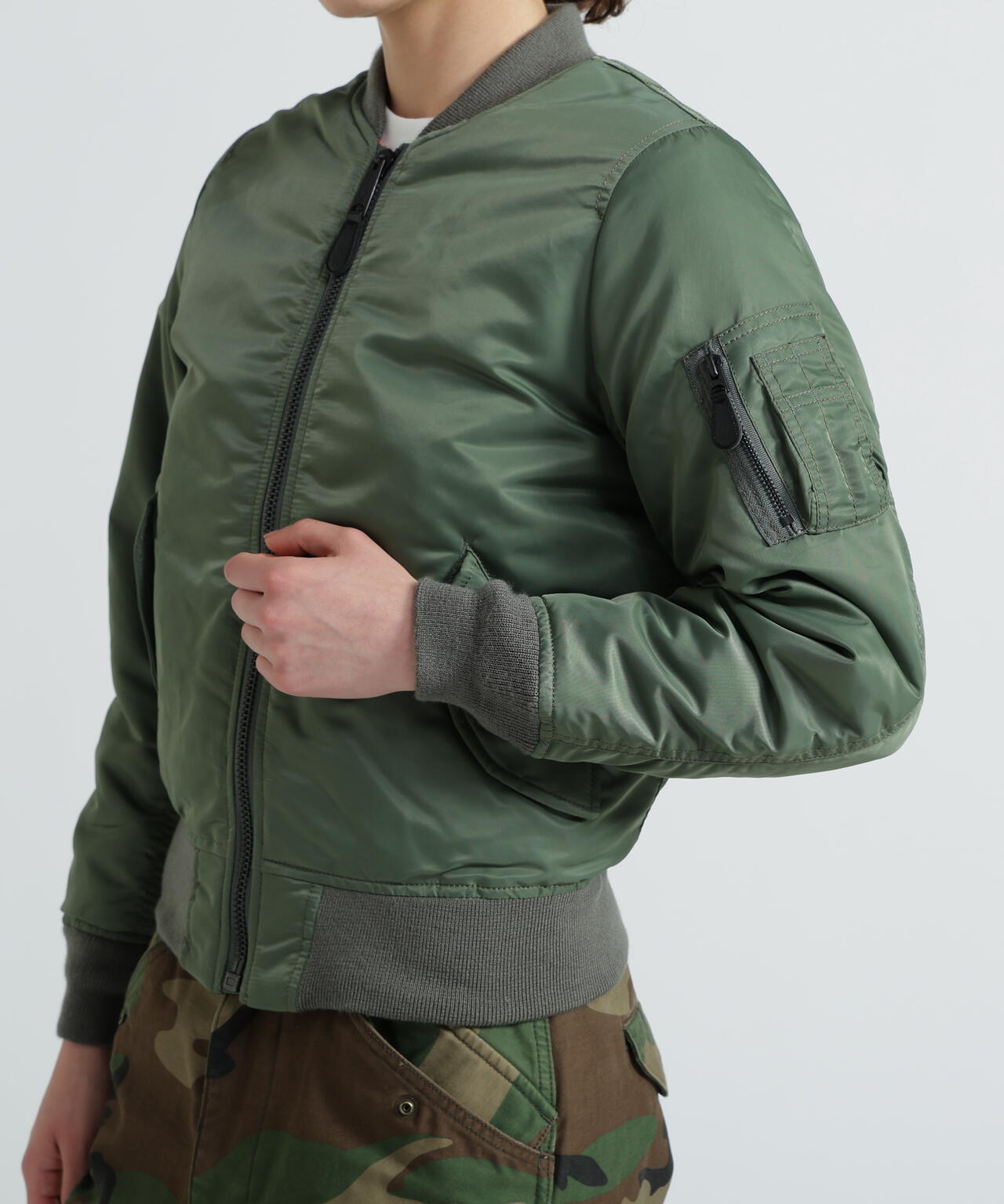 《WOMAN》MA-1 COMMERCIAL LOGO