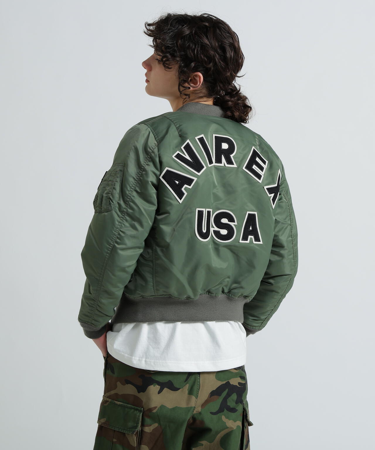 《WOMAN》MA-1 COMMERCIAL LOGO