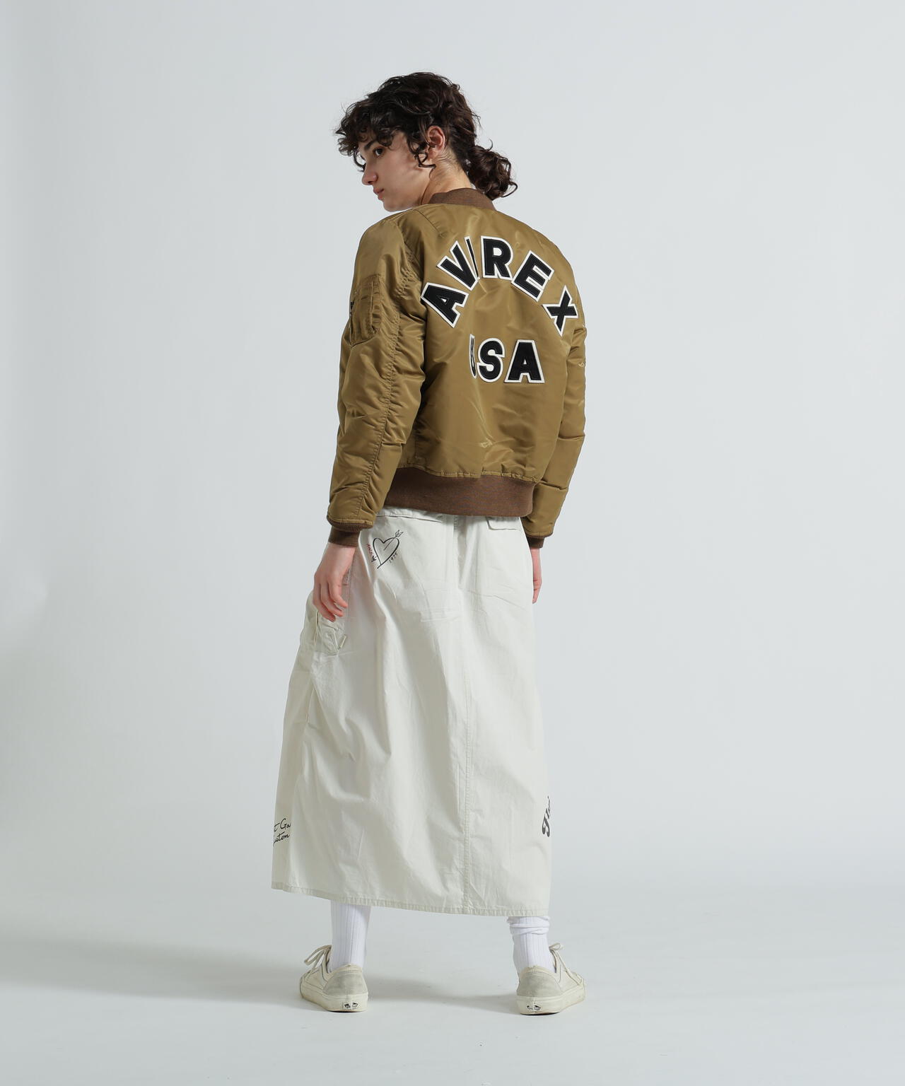 《WOMAN》MA-1 COMMERCIAL LOGO