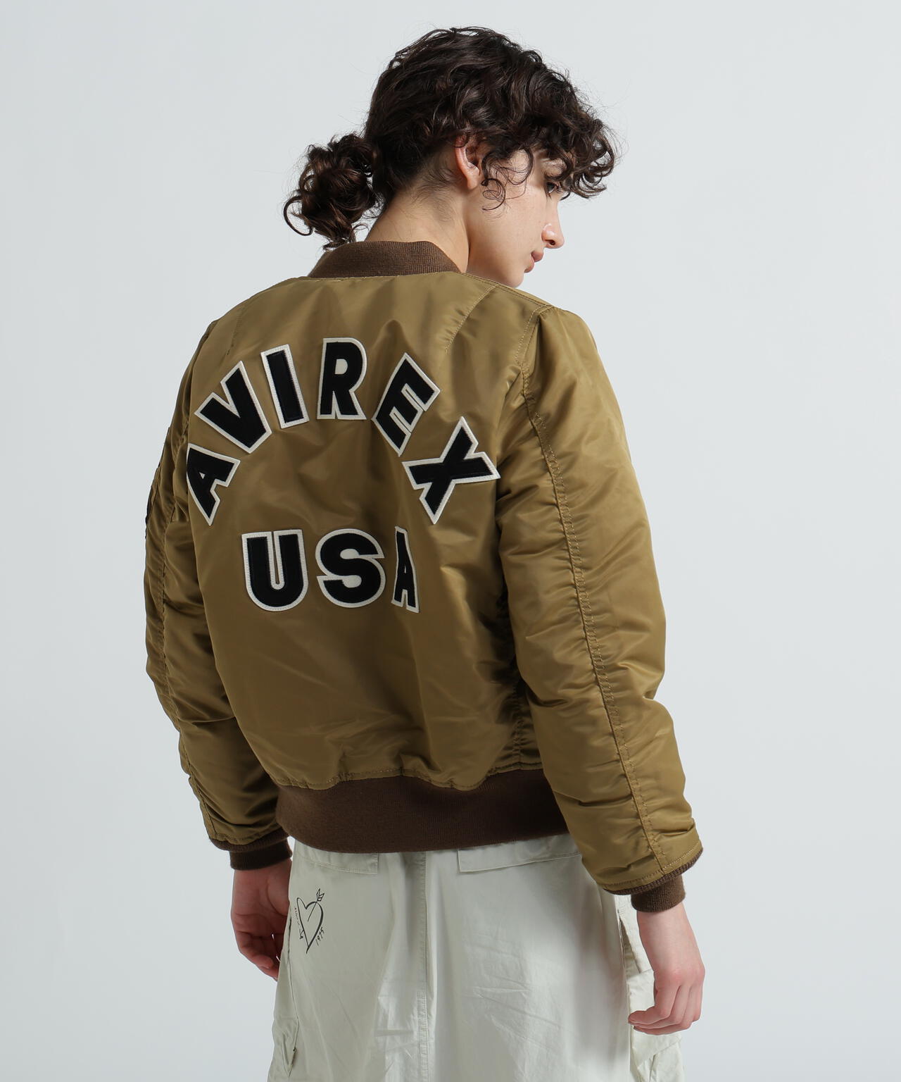 《WOMAN》MA-1 COMMERCIAL LOGO