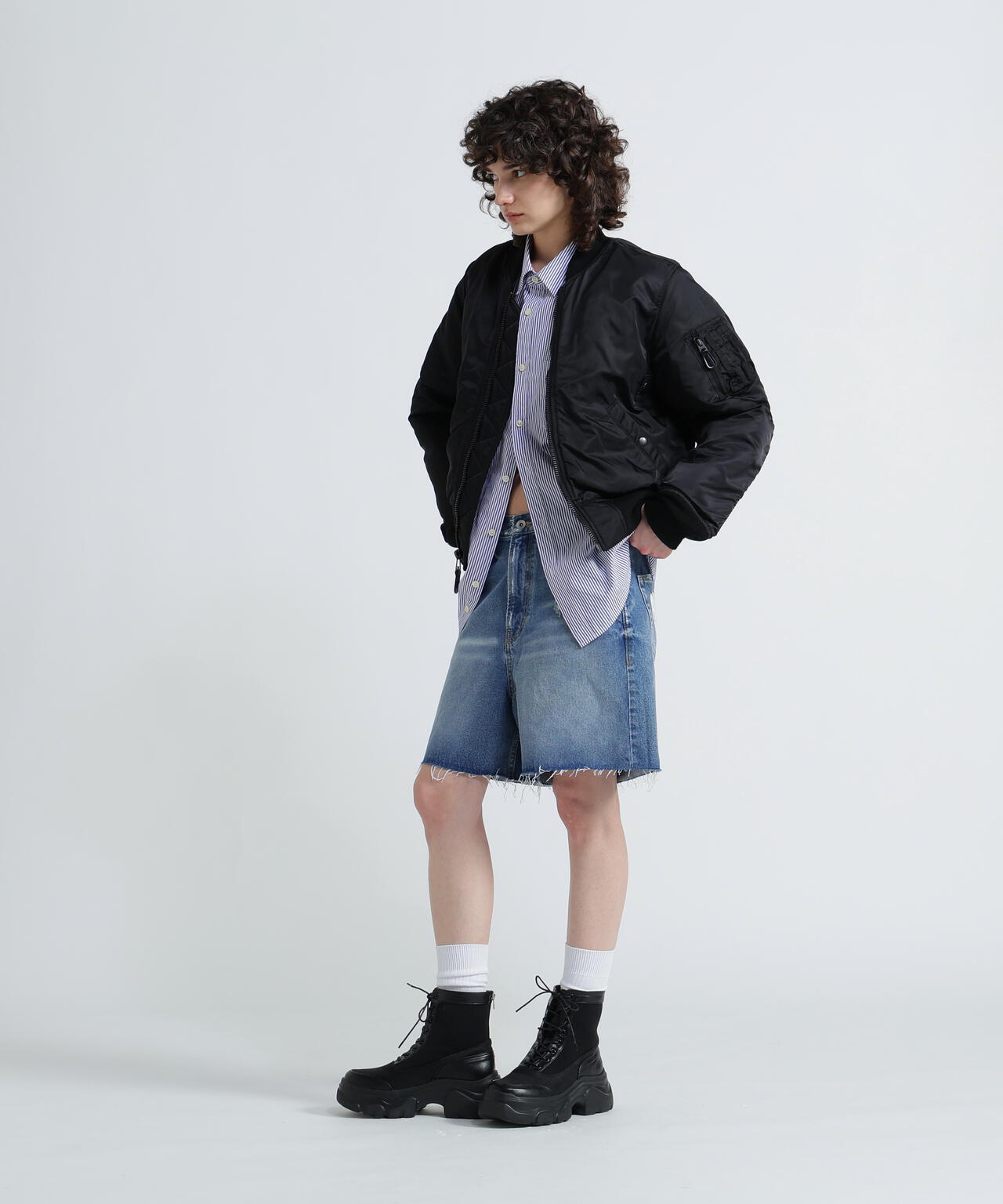 WOMAN/直営店限定》MA-1 VINTAGE MODIFIDE COLOR/MA-1ヴィンテージ