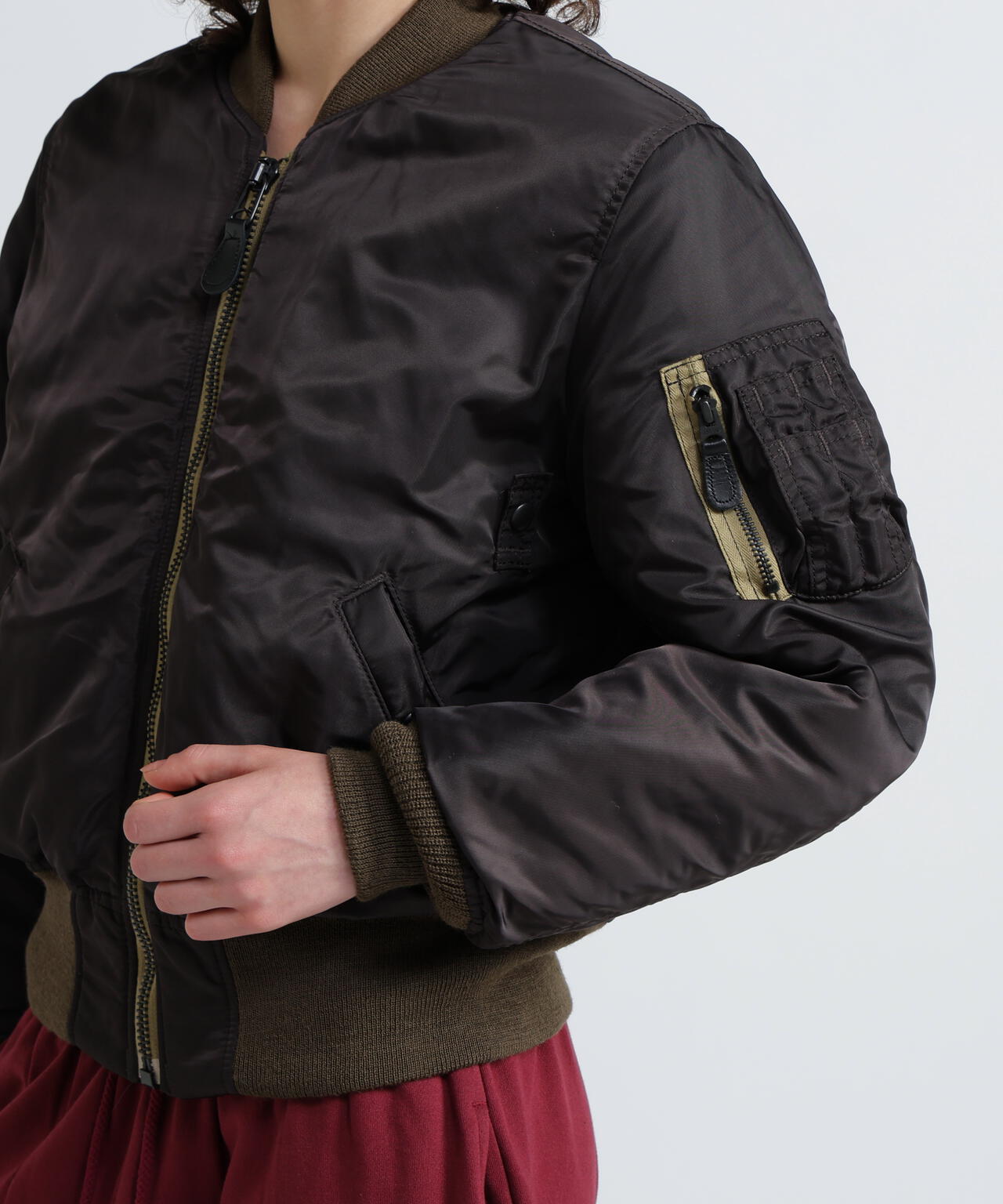 《WOMAN/直営店限定》MA-1 VINTAGE MODIFIDE COLOR/MA-1ヴィンテージ モディファイカラー