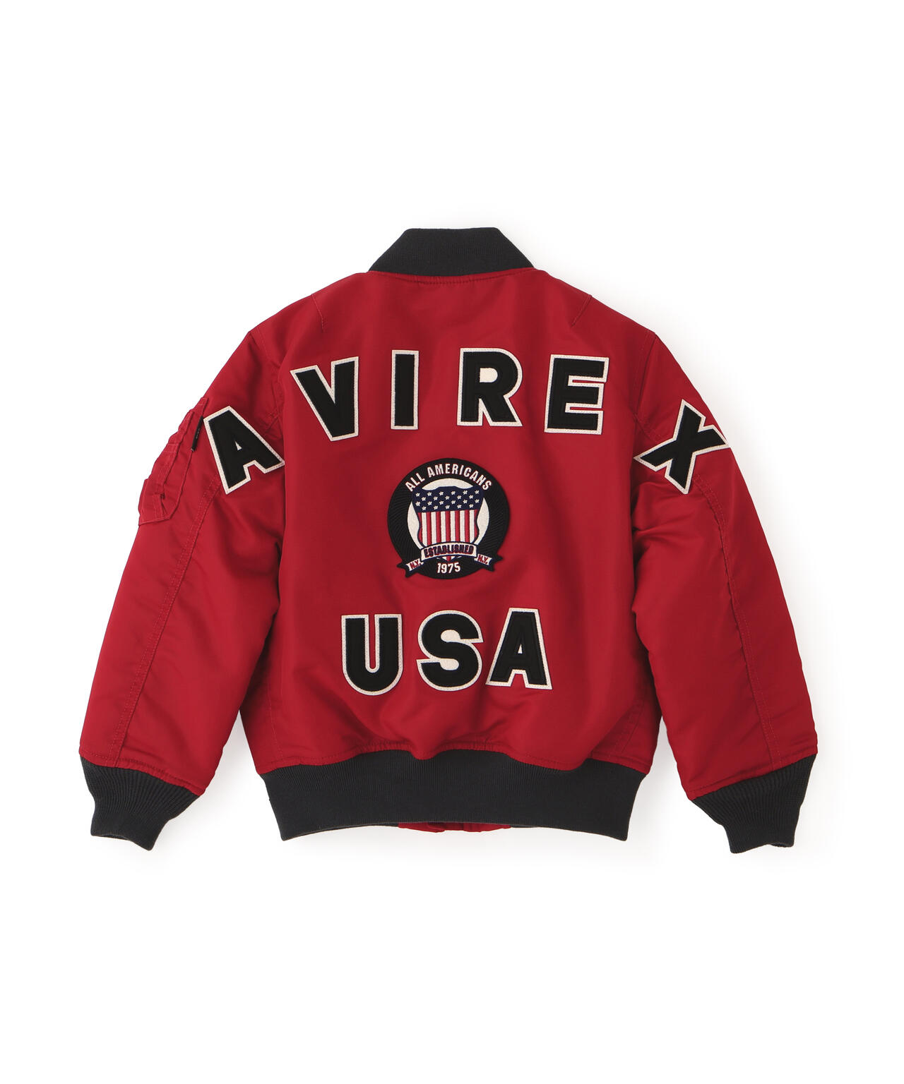 ア*ビ様 希少L✨美品✨AVIREX USA ワッペン 両面ロゴ MA-1ジャケ ア*ビ様 希少L✨美品✨AVIREX USA ワッペン 両面ロゴ MA-1ジャケ