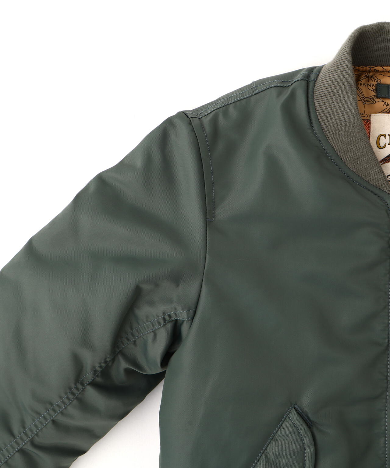 KIDS/50th Anniversary》MA-1 SIGNATURE BIG LOGO | AVIREX