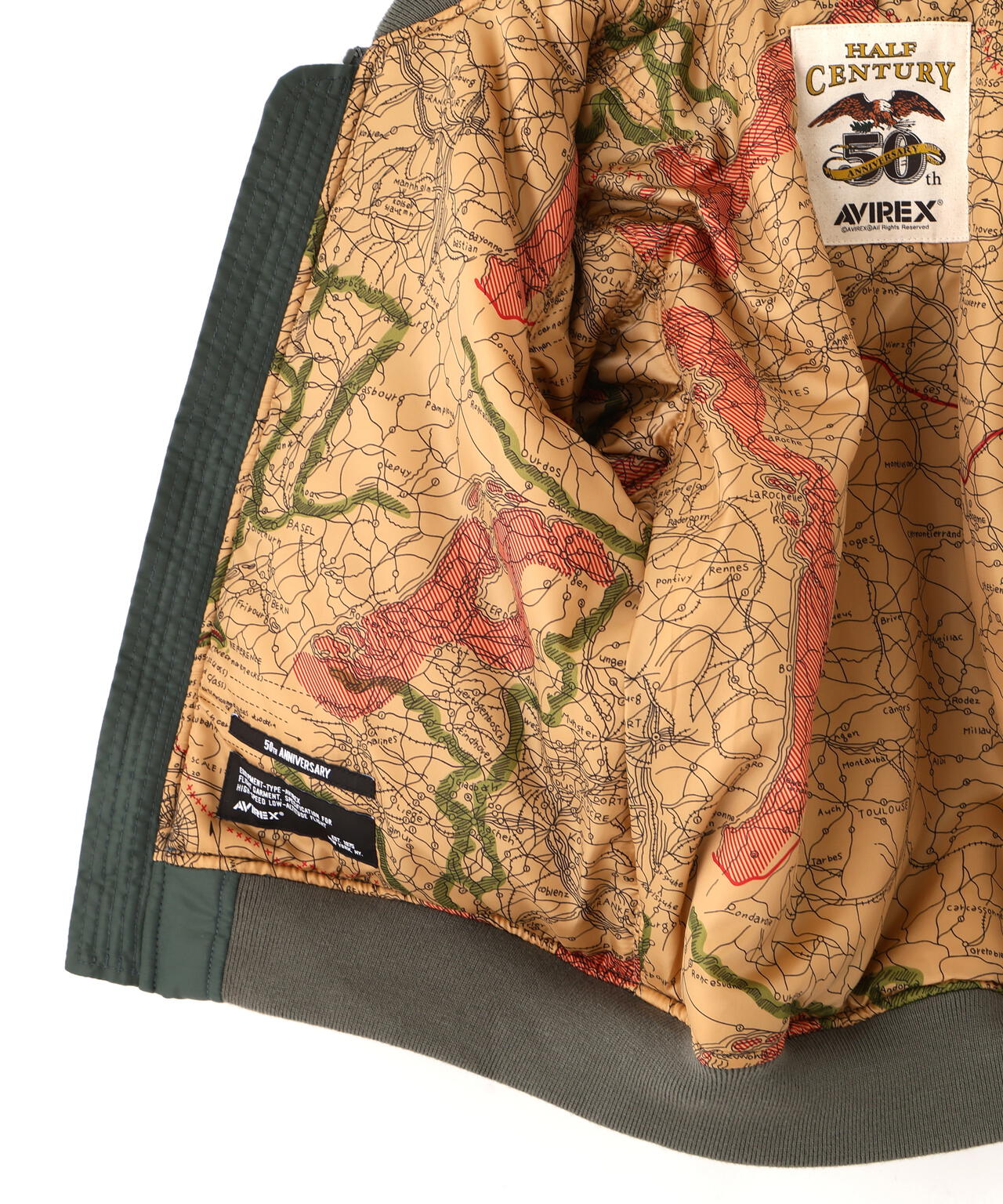 《KIDS/50th Anniversary》MA-1 SIGNATURE BIG LOGO