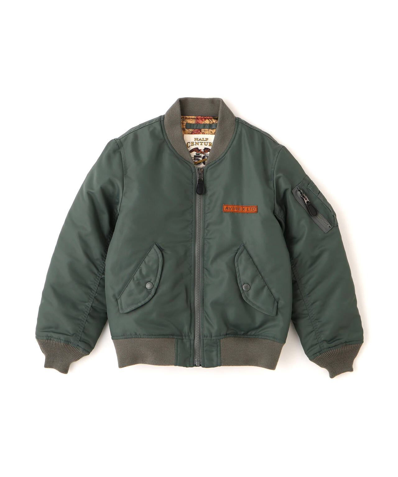 《KIDS/50th Anniversary》MA-1 SIGNATURE BIG LOGO