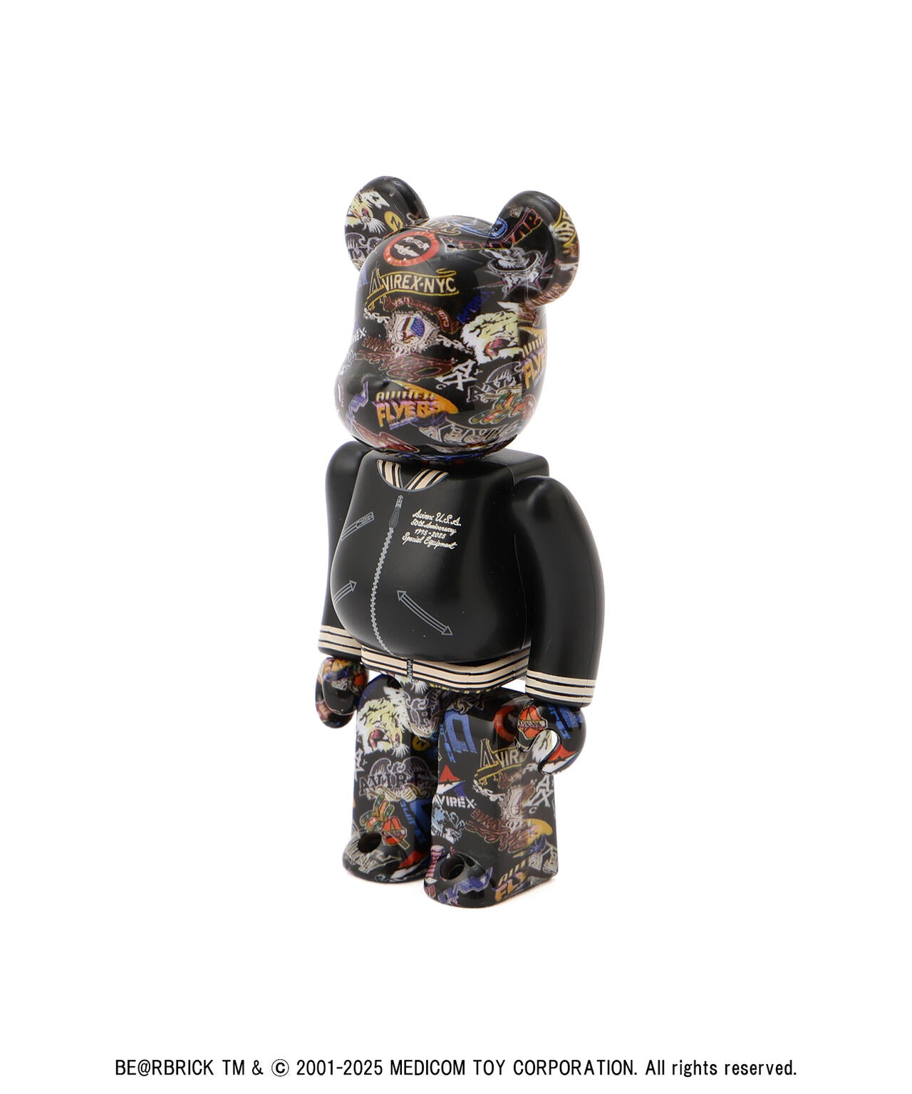 BE@RBRICK AVIREX 50th VARSITY 100％ & 400％