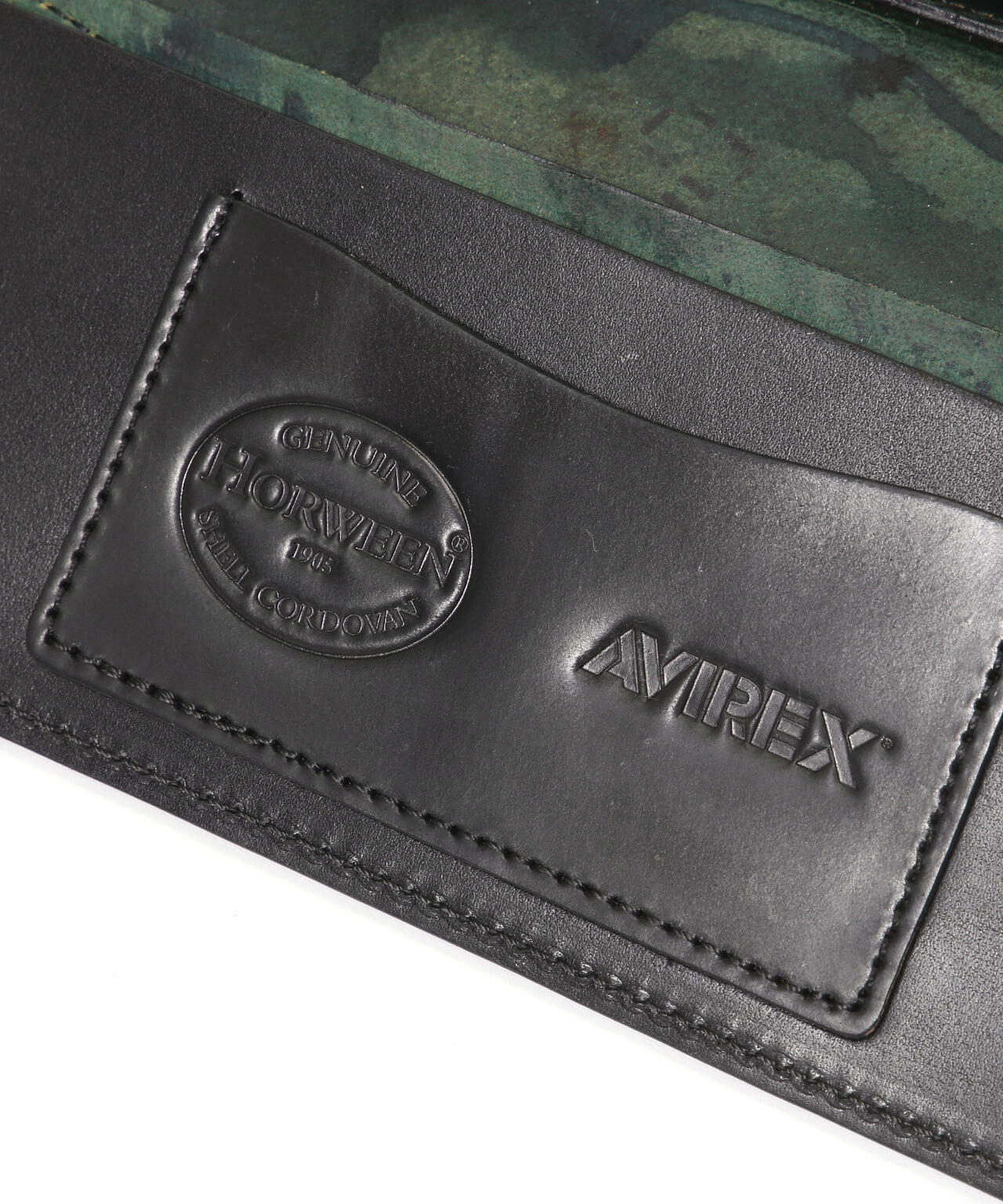 AVIREX / HORWEEN》SHELL CORDOVAN LONG WALLET / シェルコードバン 長