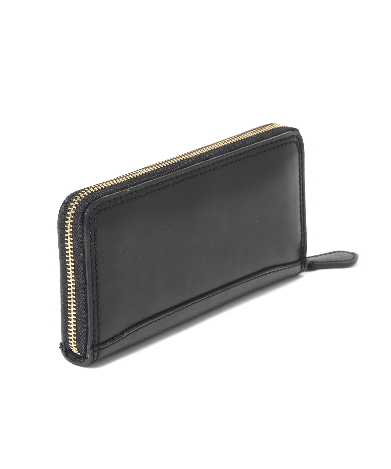 AVIREX / HORWEEN》SHELL CORDOVAN ROUND ZIPPER LONG WALLET