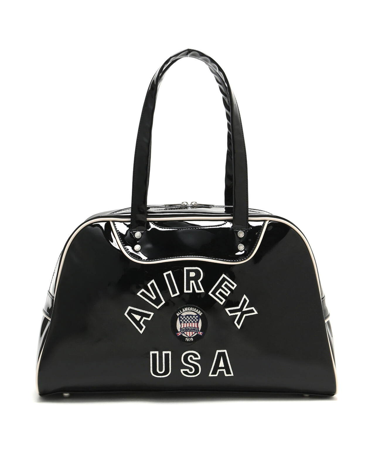 WEB&DEPOT限定》ENAMEL BOSTON BAG/エナメルボストンバッグ | AVIREX