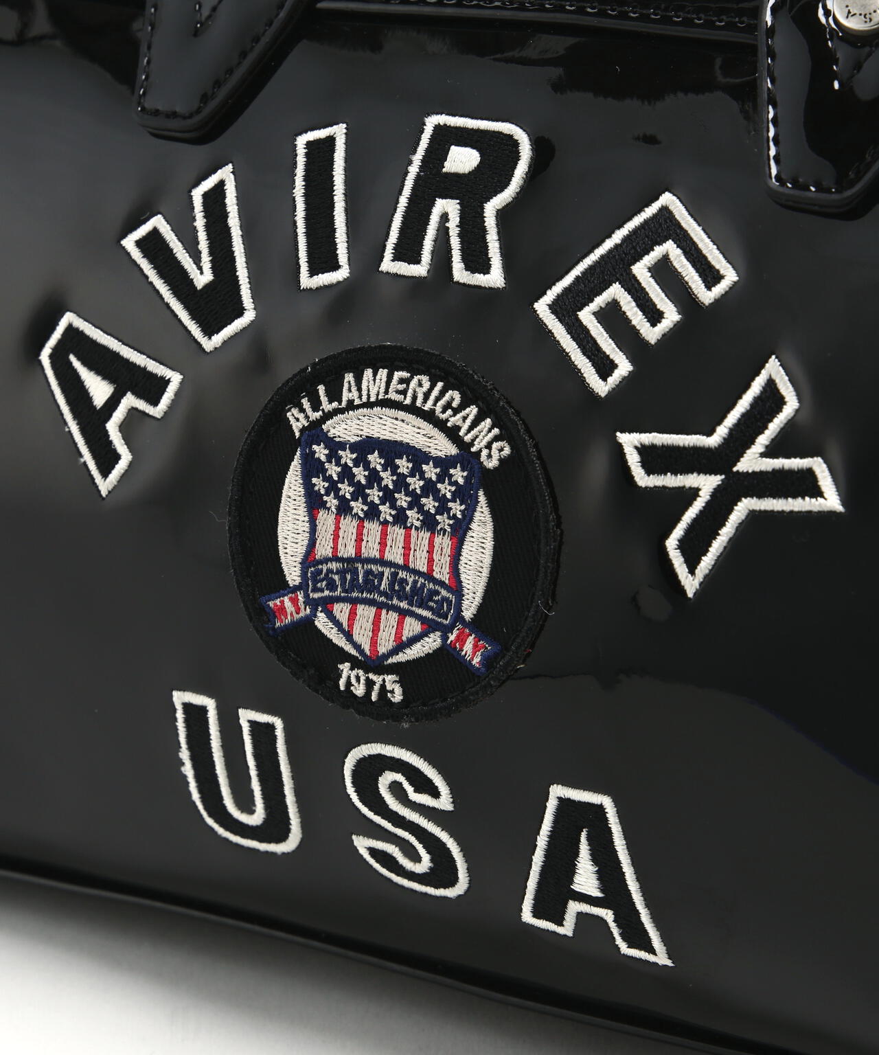 WEB&DEPOT限定》ENAMEL MINI DUFFLE BAG/エナメルミニダッフルバッグ