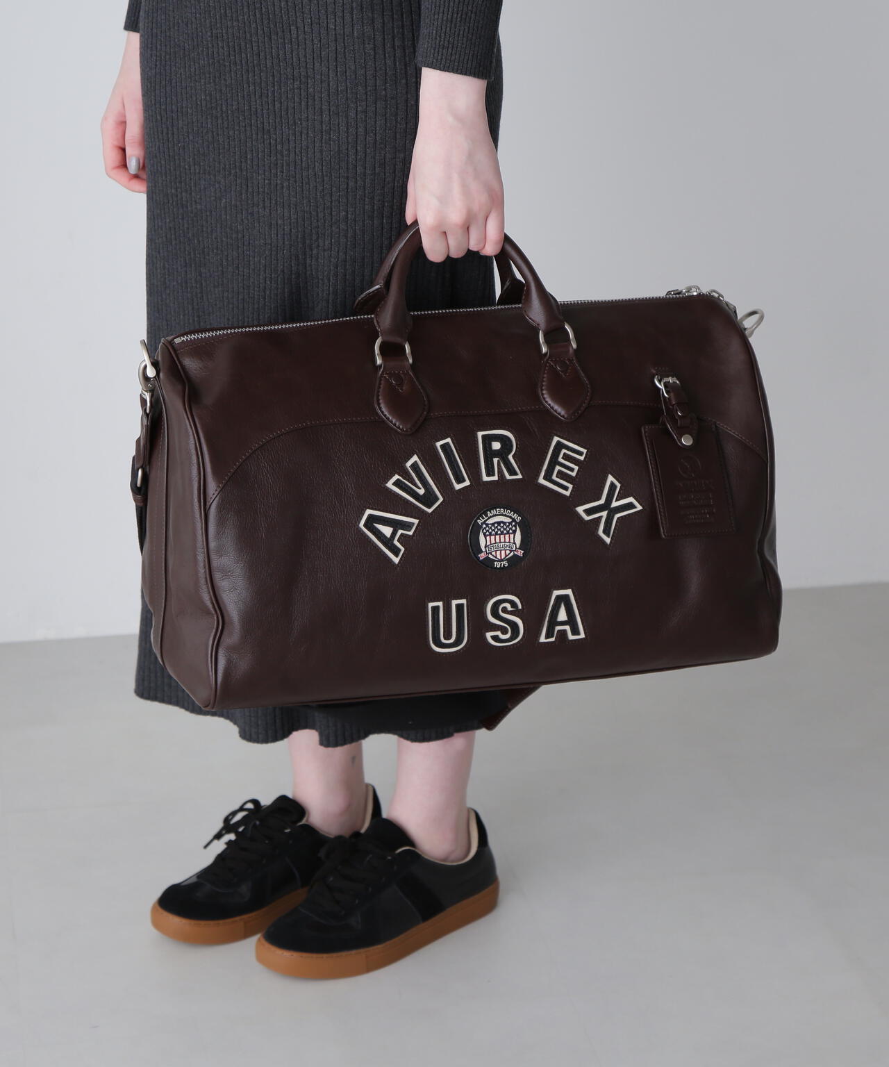 直営店別注》VARSITY DUFFLE BAG | AVIREX（アヴィレックス） ｜【公式