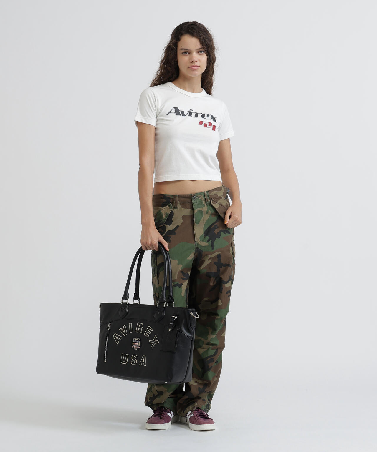 VARSITY LEAHER 2WAY TOTE BAG / AVX5627 | AVIREX（アヴィレックス
