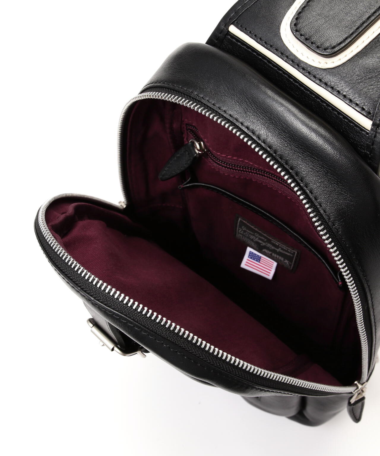 VARSITY LEATHER ONE SHOULDER BAG / AVX5629 | AVIREX