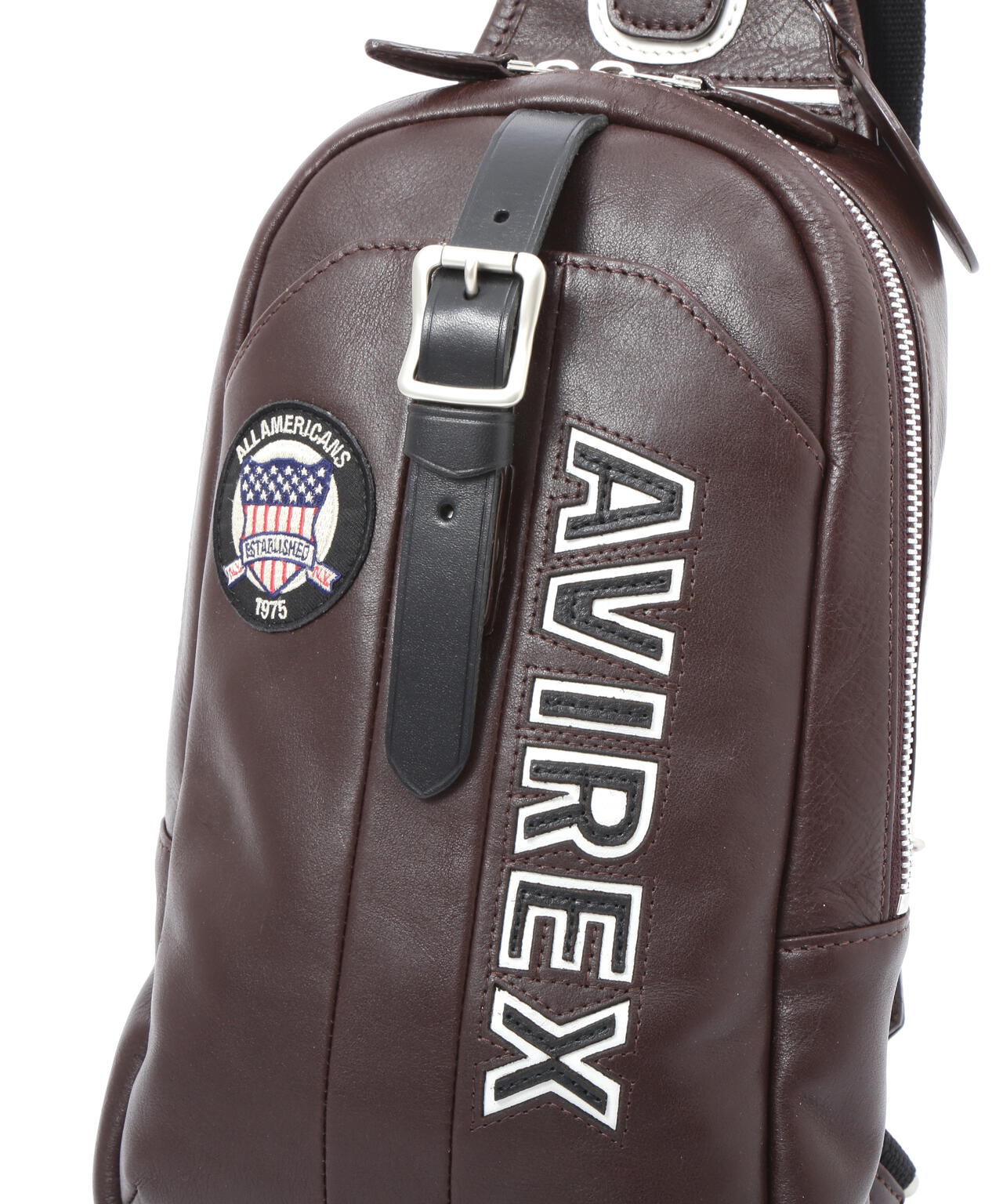 VARSITY LEATHER ONE SHOULDER BAG / AVX5629 | AVIREX