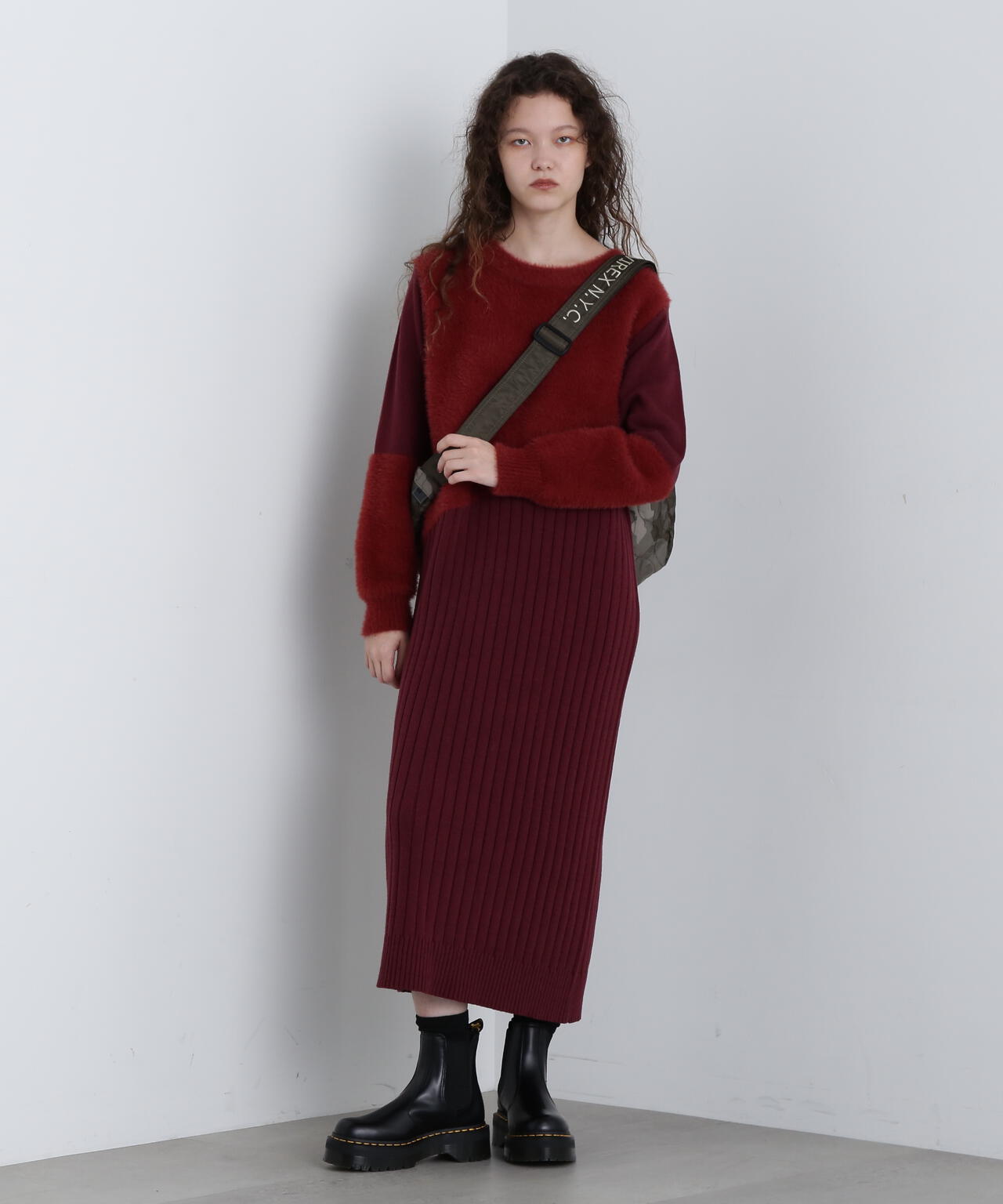 《限定》BONDING QUILTING SHOULDER BAG/キルティングショルダーバッグ