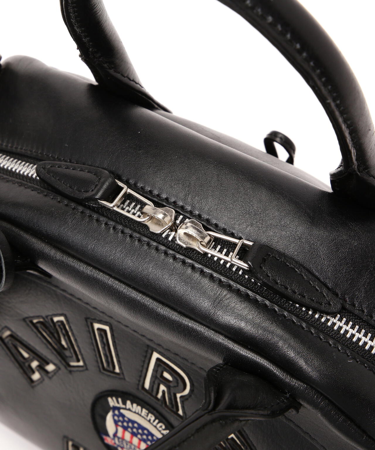 《直営店限定》VARSITY LEATHER MINI-BOSTON BAG / AVX5625