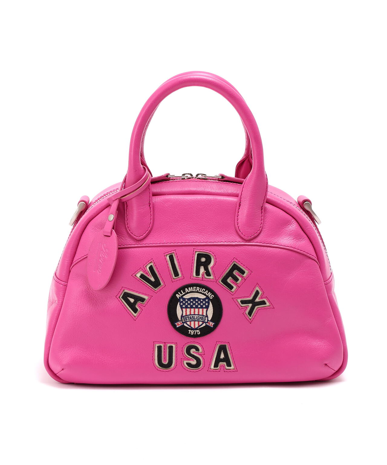VARSITY LEATHER MINI-BOSTON BAG / AVX5625 | AVIREX（アヴィレックス