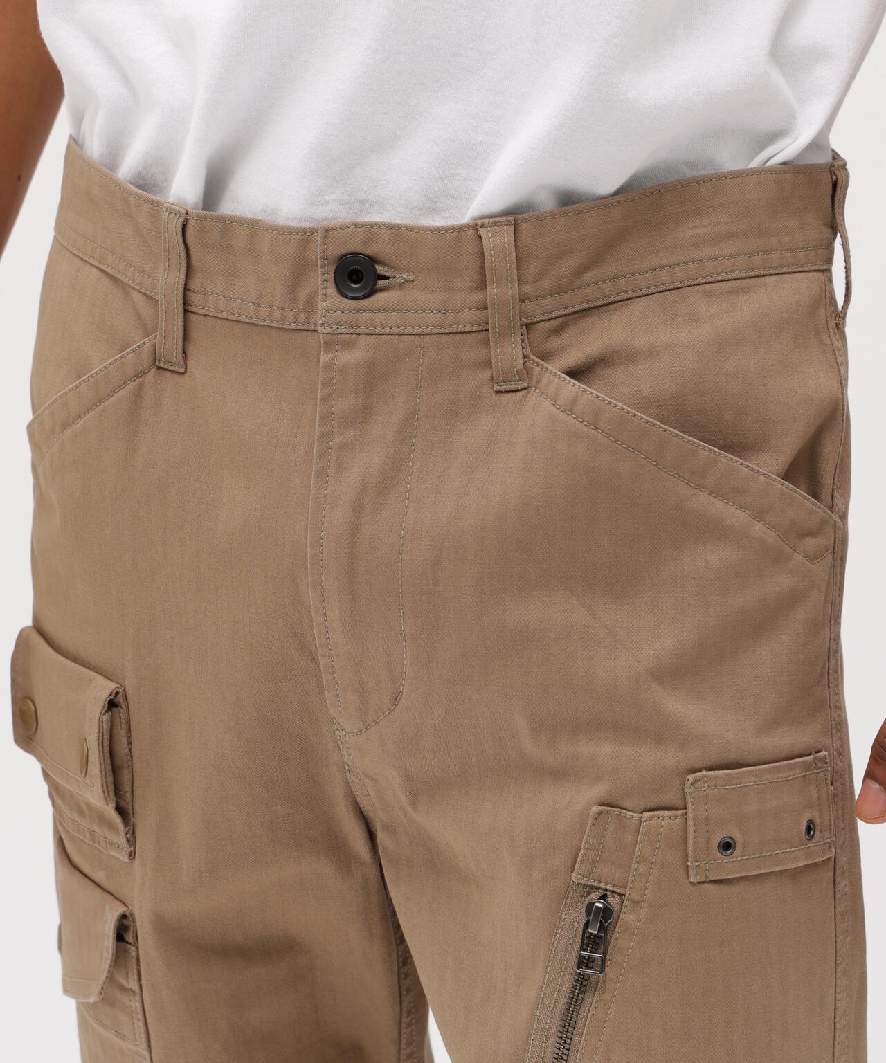 STRETCH HERRINGBONE CARGO PANTS | AVIREX（アヴィレックス