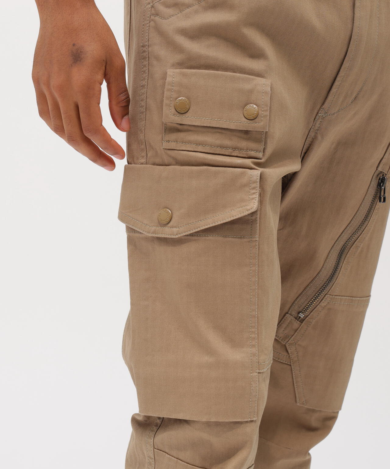 STRETCH HERRINGBONE CARGO PANTS | AVIREX（アヴィレックス