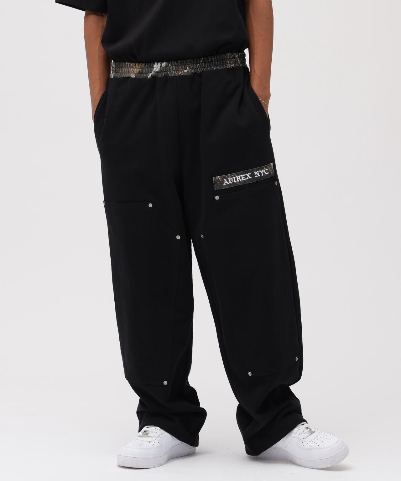 SWEAT PAINTER PANTS ”REAL TREE CAMO”