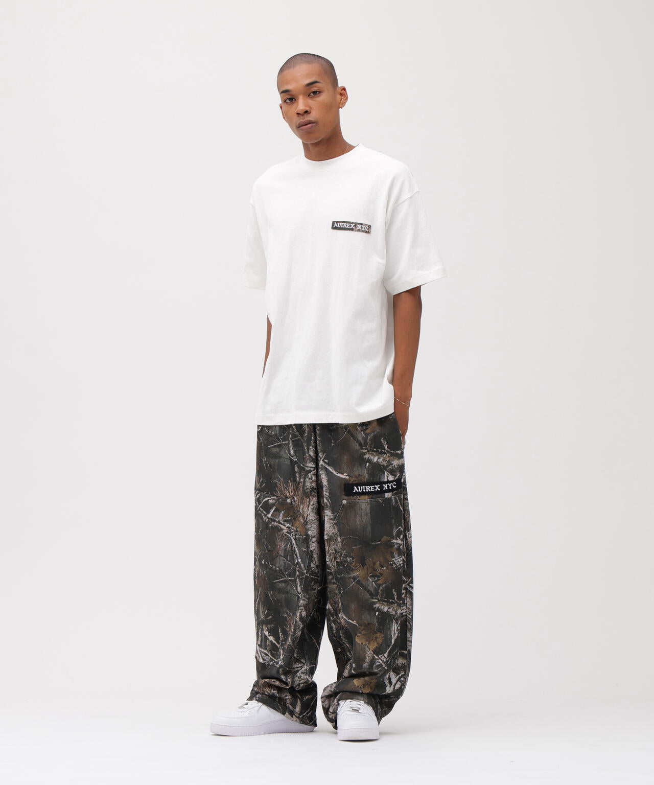 SWEAT PAINTER PANTS ”REAL TREE CAMO” | AVIREX（アヴィレックス