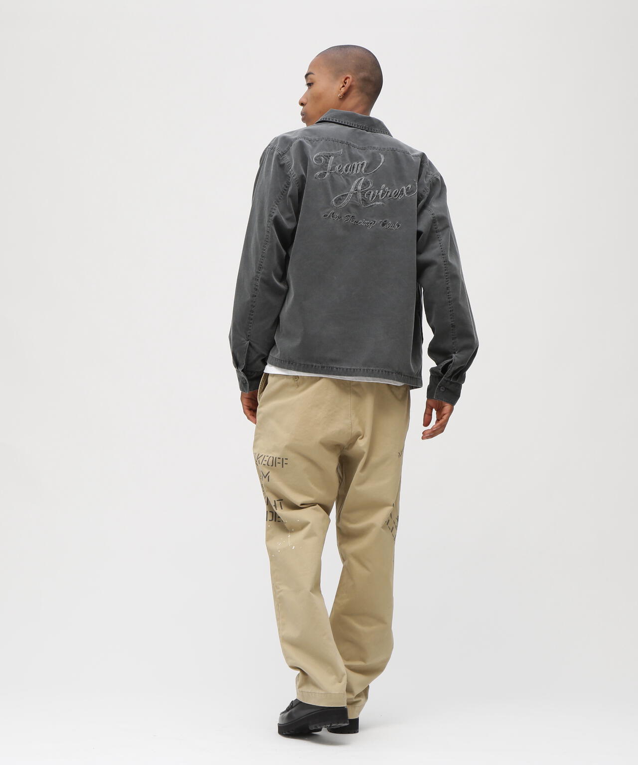 AGED LOOK STENCIL CHINO PANTS | AVIREX（アヴィレックス） ｜【公式