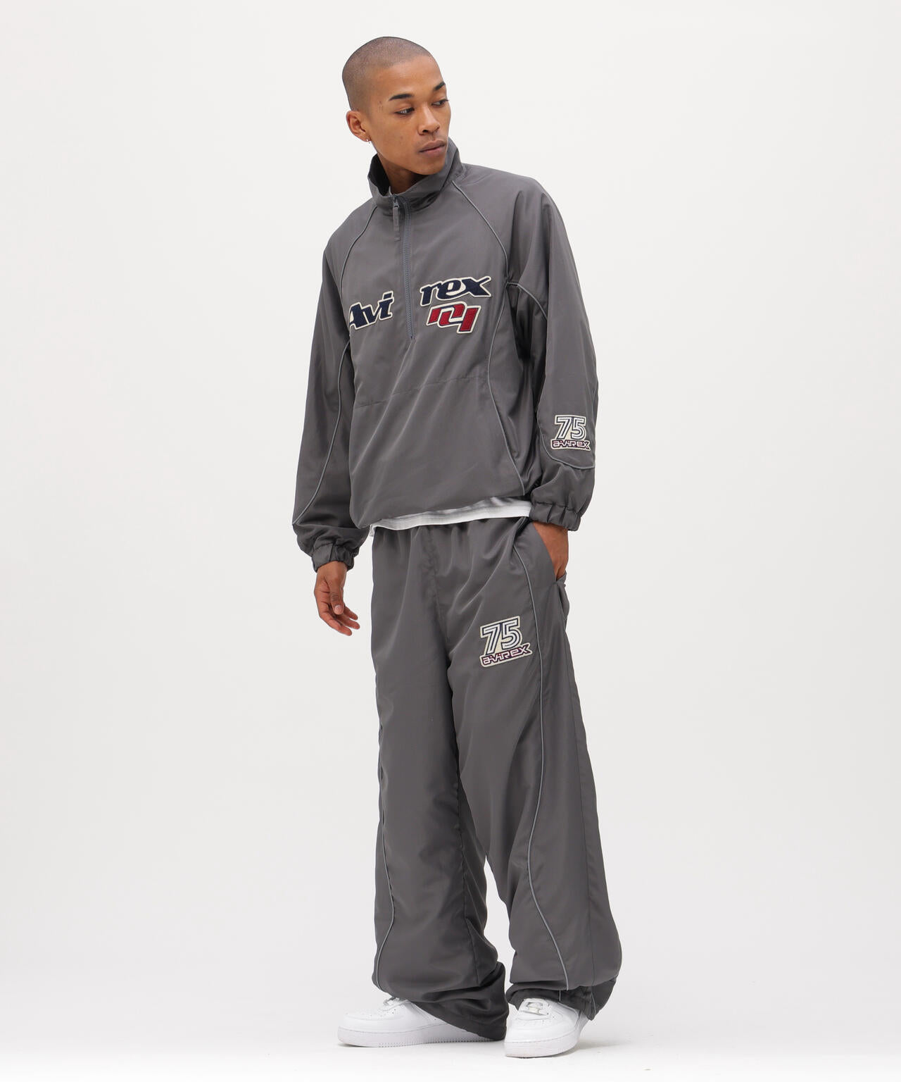 【AVIREX】チャコールグレーセットアップ 直営店限定》 ”GOALERS” PANTS | AVIREX（アヴィレックス） ｜【公式