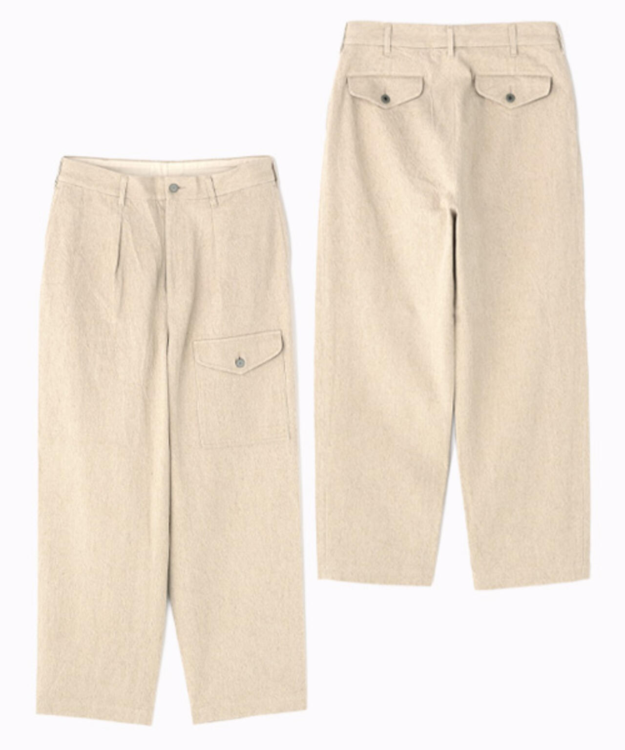 ☆TFQP by HANDROOM LINEN GABARDINE MECHANIC PANT | AVIREX