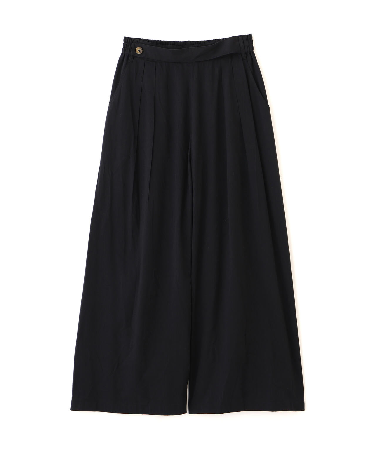 DESIGN BELT TUCK DETAIL PANTS