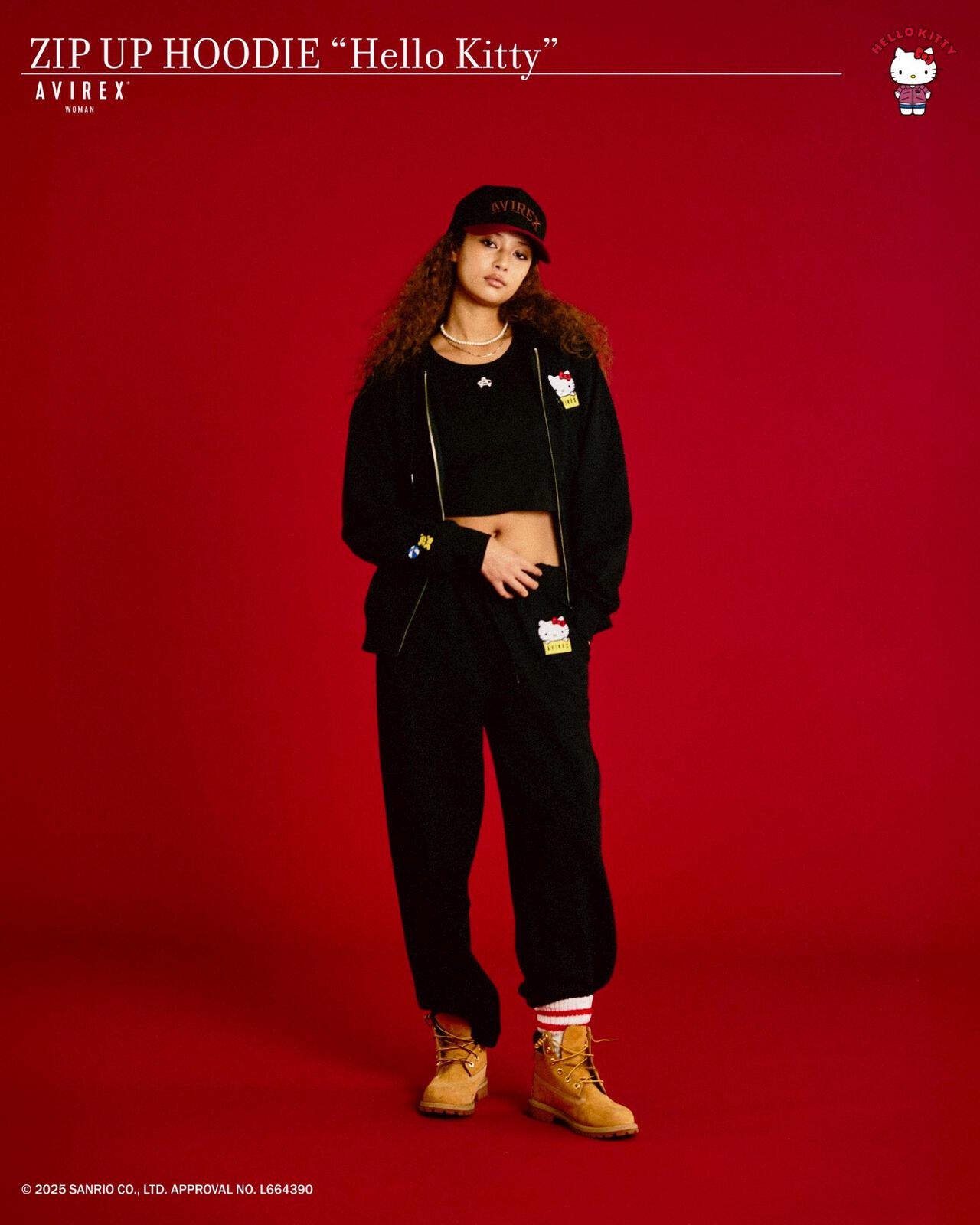 《AVIREX×HELLO KITTY》SWEAT PANTS