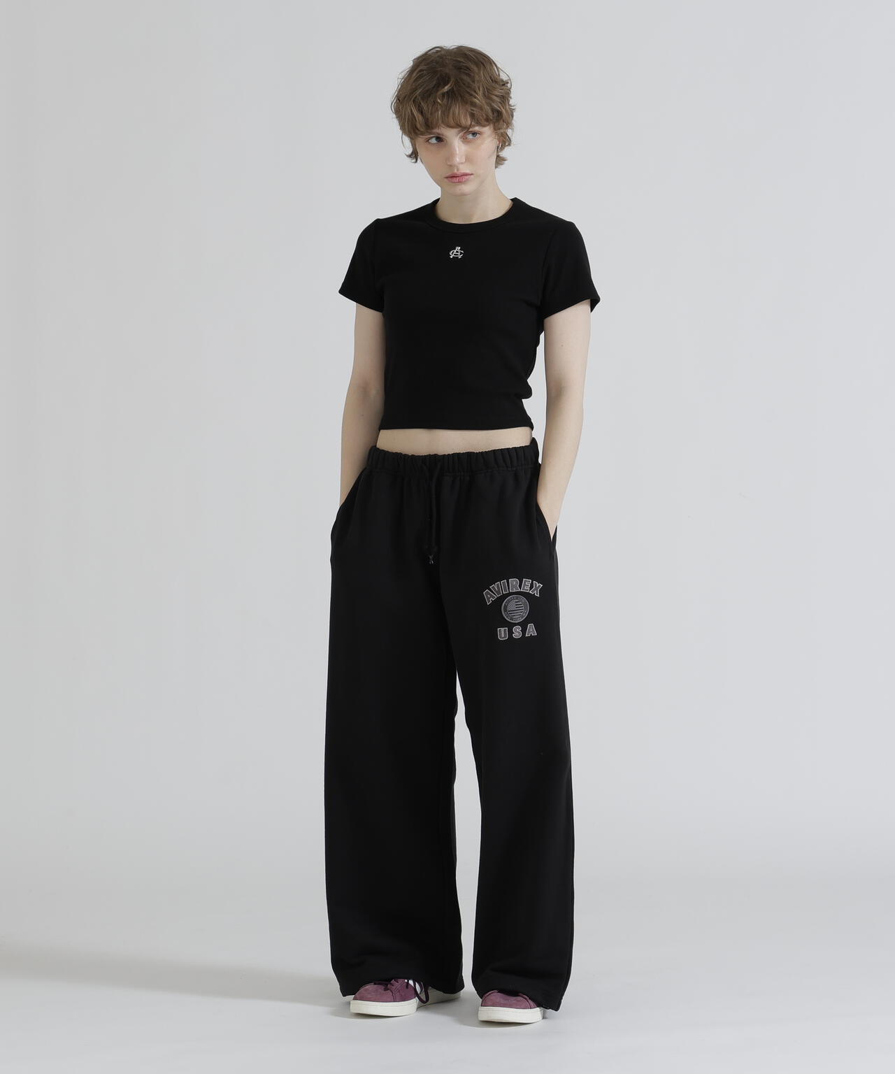 WOMAN/直営店限定》VARSITY FLAG SWEAT PANTS | AVIREX