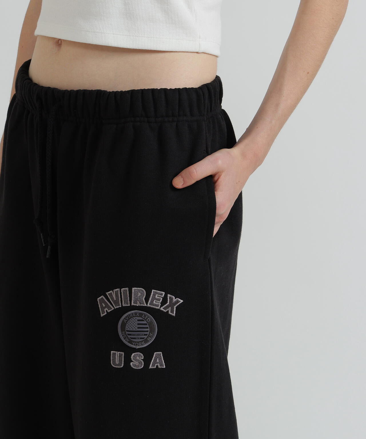 WOMAN/直営店限定》VARSITY FLAG SWEAT PANTS | AVIREX