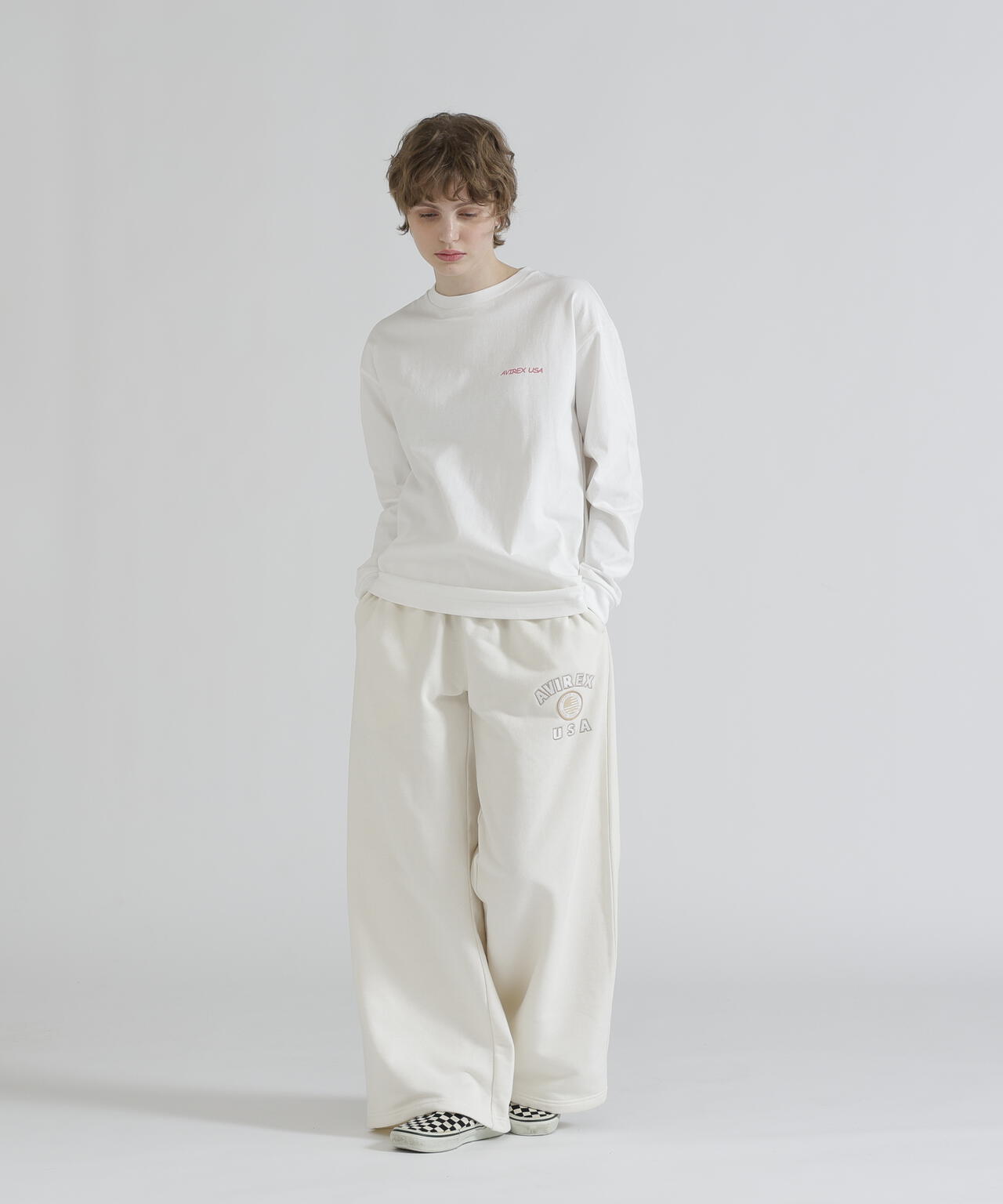 WOMAN/直営店限定》VARSITY FLAG SWEAT PANTS | AVIREX
