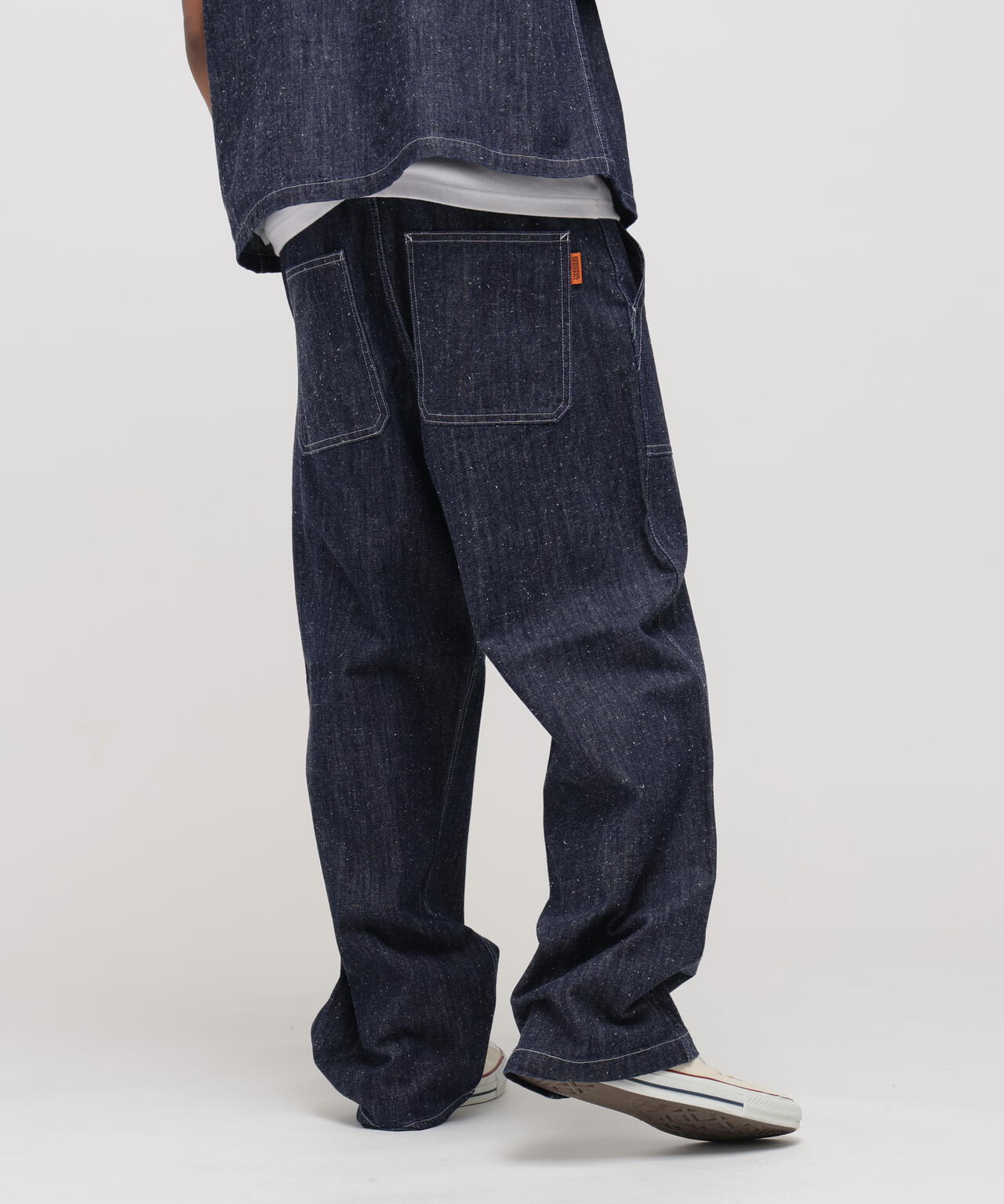 AVIREX × UNIVERSAL OVERALL》NAVY POSYAL DENIM PANTS | AVIREX 