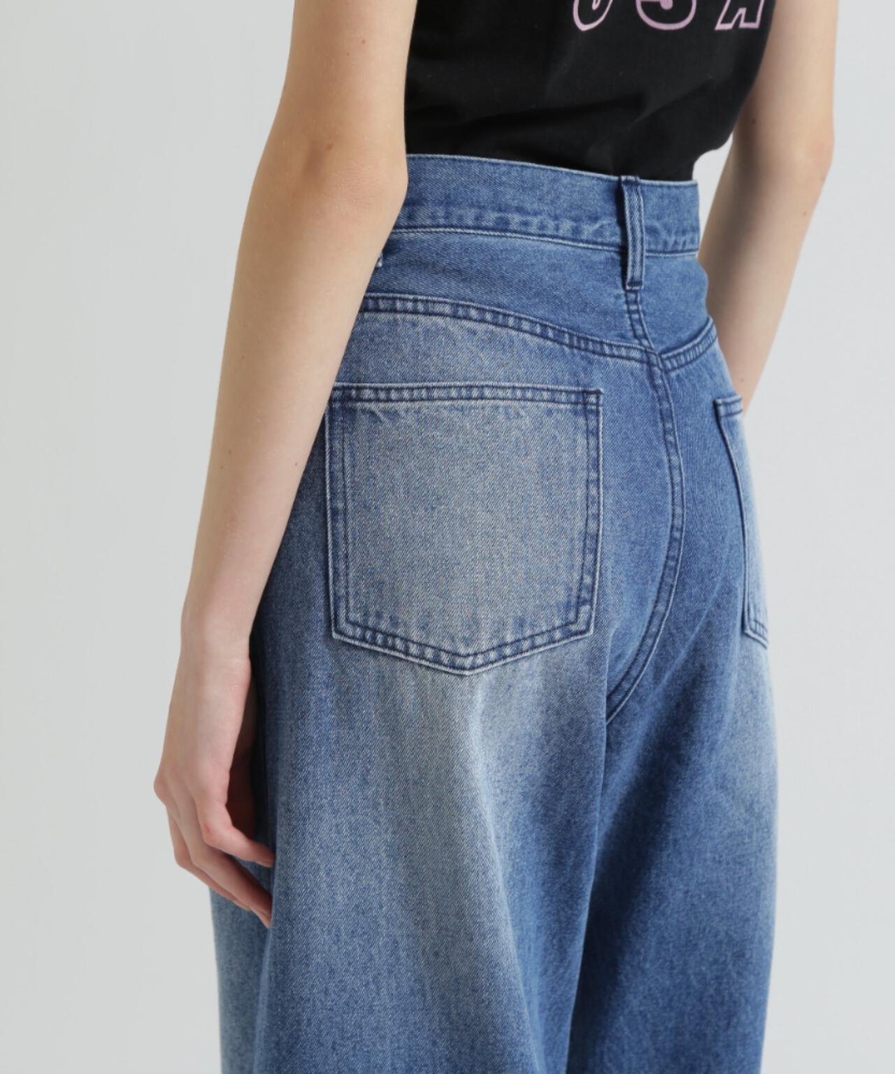 WAPPEN BARREL LEG DENIM PANTS | AVIREX（アヴィレックス） ｜【公式